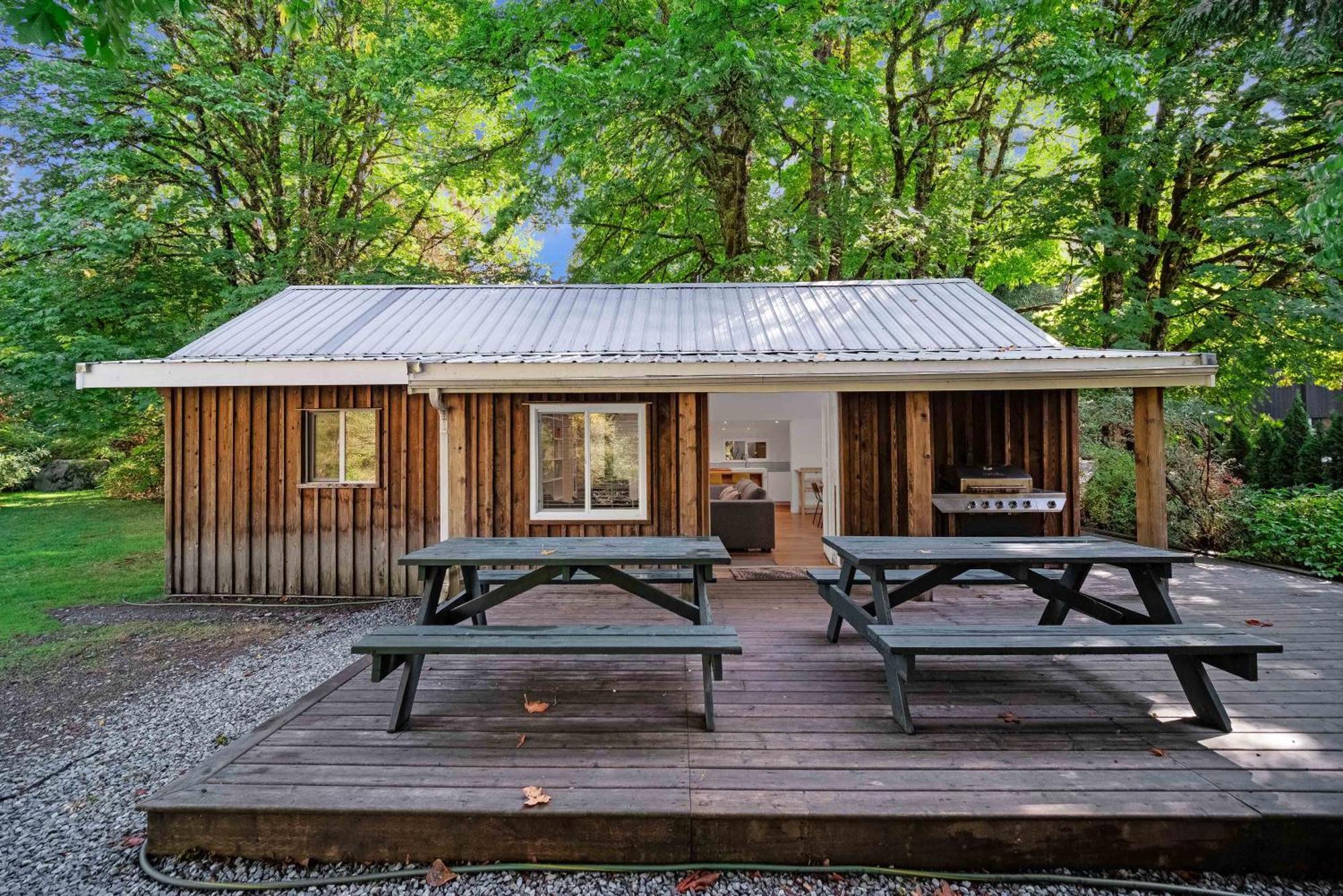 Sunwolf Riverside Cabins Brackendale Eksteriør billede