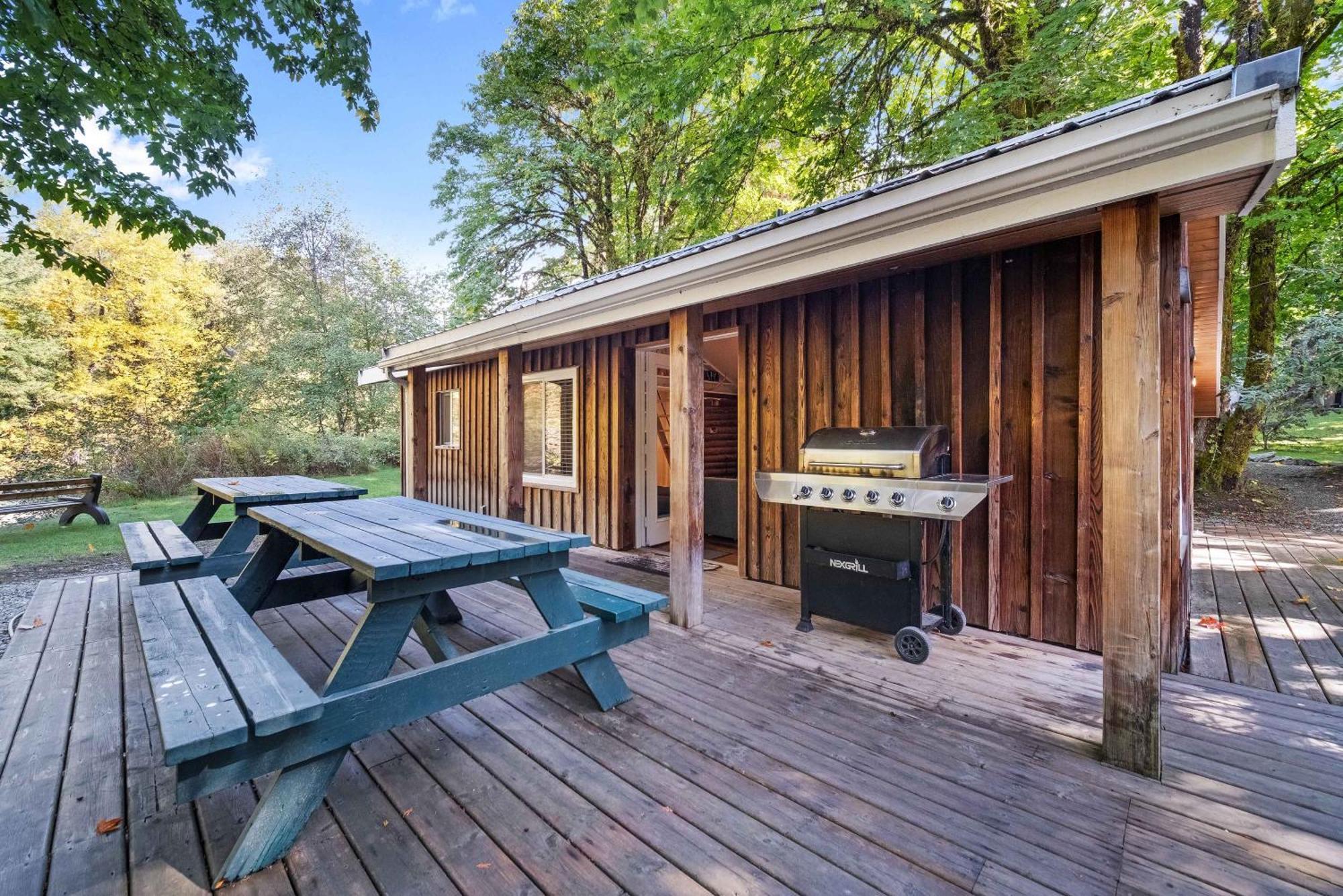 Sunwolf Riverside Cabins Brackendale Eksteriør billede